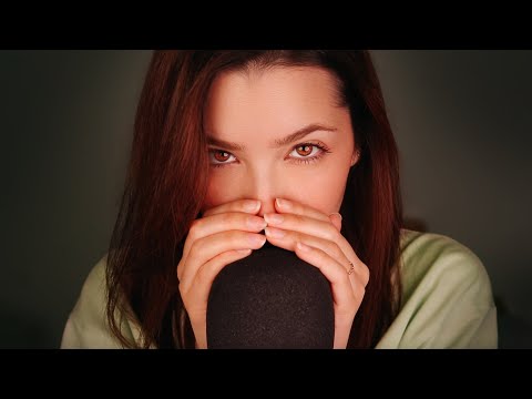 ASMR Extra Cupped kisses, mouth sounds & unintelligible whispers