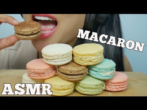 ASMR MACARON (EATING SOUNDS) No Talking | SAS-ASMR Part 5