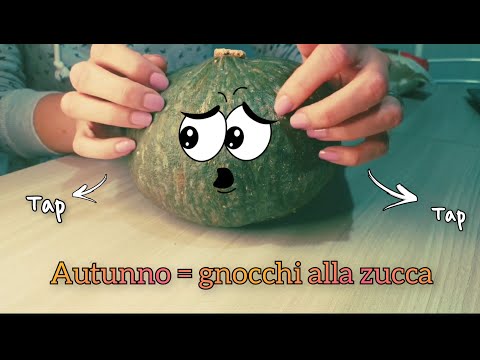 (ASMR) Video TAG autunnale🍁🍂: Making and cooking pumpkin gnocchi, no talking 🤫