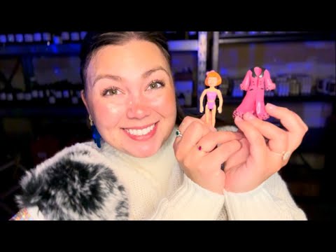 ASMR| Polly Pocket HAUL💜💗 Personal Attention + Over Explaining (pt 3)