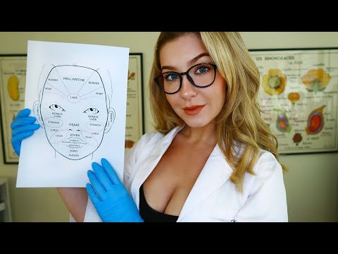 ASMR FLIRTY FACE MAPPING | Dermatologist Roleplay With A Twist