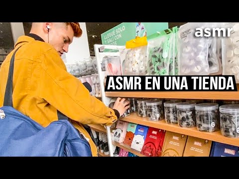 Hago ASMR en una tienda (ASMR in public) - ASMR Español - ASMR Mol