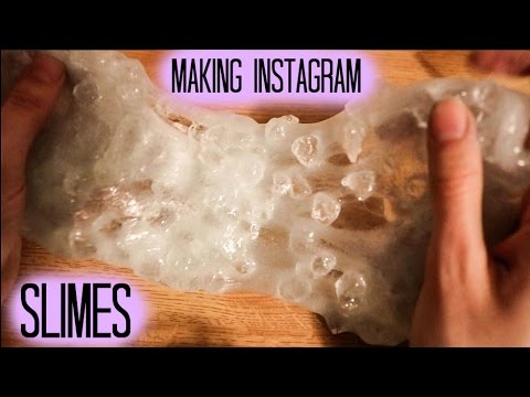 ASMR ♥ Satisfying Slime Making | Wet Sounds