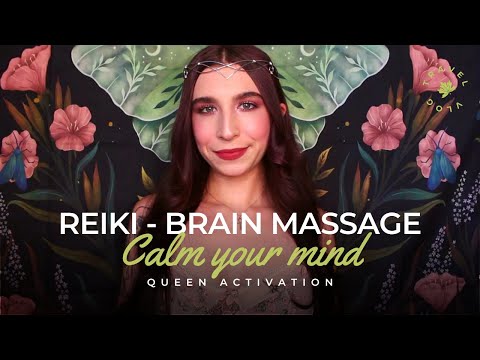 ASMR Brain Massage | Calm your Mind | Reiki Healing