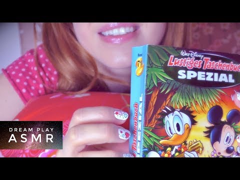 ★ASMR [german]★ Whispered Comic Bedtime Story, Brushing Paper  | Dream Play ASMR