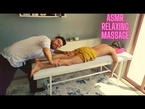 ASMR TURKISH AND RELAXING MASSAGE-Asmr chest,leg,abdominal,back,arm