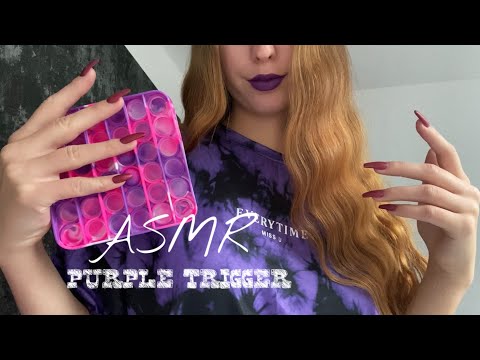 ASMR | ONLY PURPLE TRIGGERS 💜