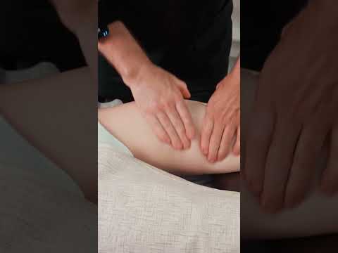 Foot and hip massage for Lisa #chiropractic #footmassage