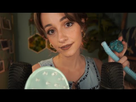 ASMR 💙 BLUE Triggers for Sleep and Relaxation 💙