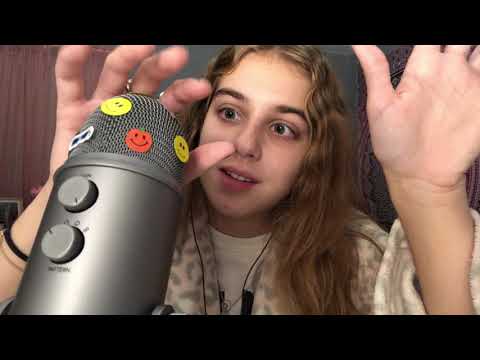 ASMR | Stickers on Mic | Super Tingly and Whispering