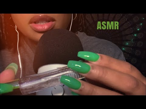 ASMR | inaudible whispering + hand movements