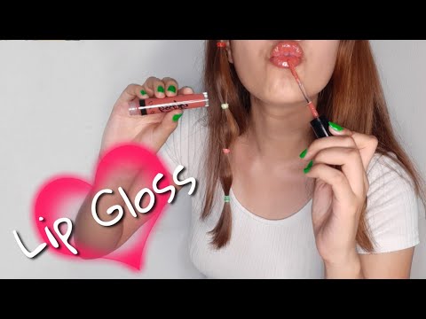 💋ASMR LIP GLOSS!💋  Lip gloss aplication