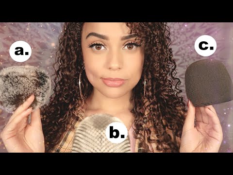 ASMR | 3 WAYS of Mic Scratching! [ Which Do YOU Tingle to Most? ]