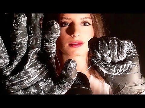 ASMR Gloves | Gel Lotion | Hands Sounds | Water Sounds (No talking)