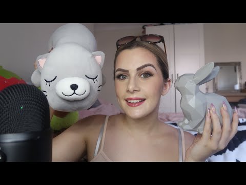 ASMR | Trigger Assortment with only Grey Items ⬜️