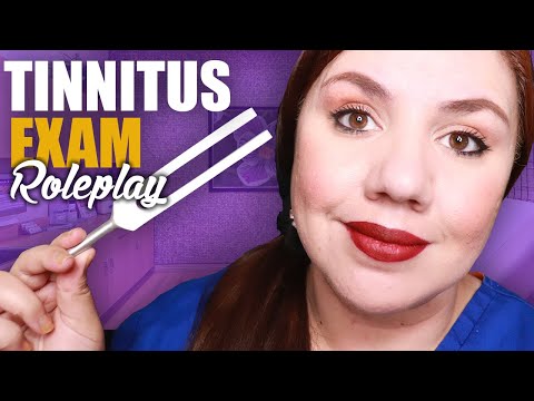 ASMR Tinnitus Ear Exam and Cleaning Roleplay / Personal Attention