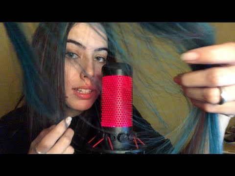 ASMR- ALISANDO SEU CABELO DE VERDADE! (MUITO RELAXANTE)