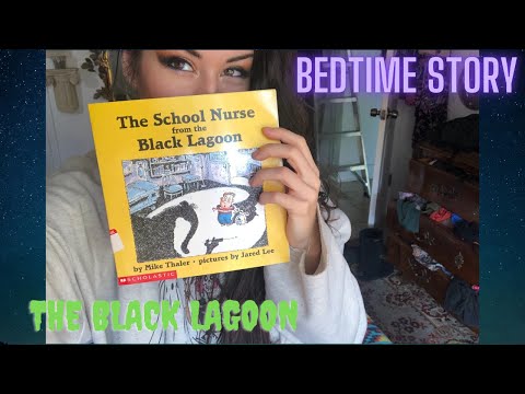 ASMR Bedtime Story (the lunch lady from the black lagoon) soft spoken, paper sounds, rambling