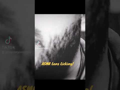 ASMR Echoed Lense Licking vid! #asmr #tingles #asmrrelaxation