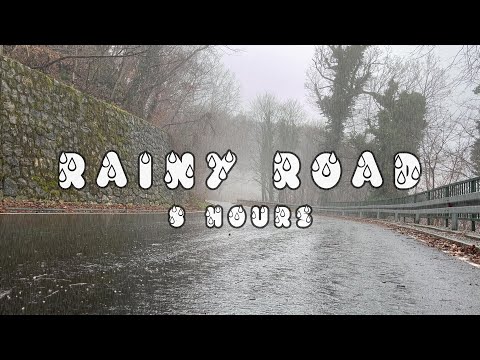 Rainy Road ASMR: Your Serene Escape to Soothing Sounds and Relaxation