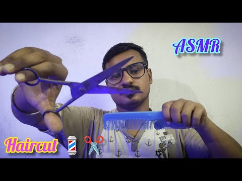 ASMR Haircut FAST Aggressive RAW BARBERSHOP Sounds ✂️ 💈✂️[Personal Attention]