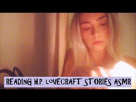ASMR Reading, Page Turning, Candle Lighting - H.P. Lovecraft's Necronomicon