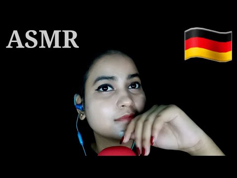 ASMR ~ Speaking German Alphabet Pronunciation With Tingly Mouth Sounds