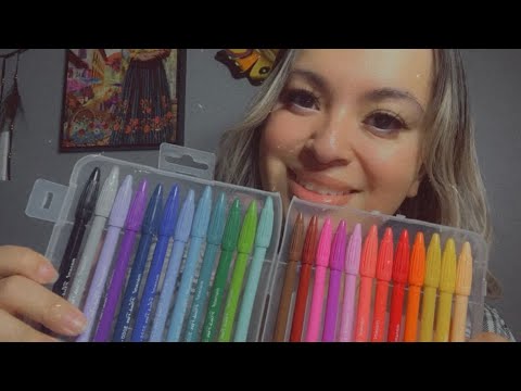 ASMR| POV: You’re my coloring book (coloring on your face 🖍)- up close