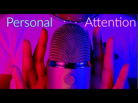 ASMR - PERSONAL ATTENTION TRIGGERS ON THE MIC ♡ (VISUALLY PLEASING)✨