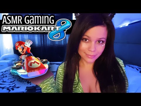 ASMR Gaming: Mario kart 8 [Whisper & Controller Sounds]