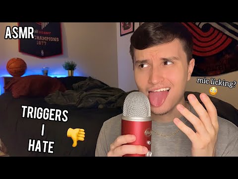 ASMR but it’s ONLY Triggers That I HATE 😳💤