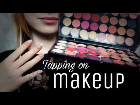 [ASMR] Whispered tapping on makeup ♥ asmrsavage