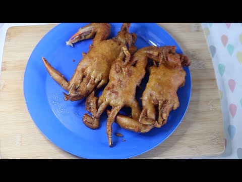 LEARNING MY BOYFRIEND LOVE LANGUAGE | FRIED CRABS ASMR EATING SOUNDS