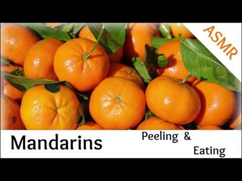 Binaural ASMR Peeling & Eating Mandarins l Ear to Ear, Mouth Sounds