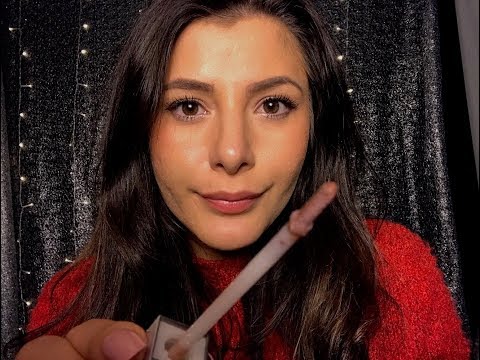 ASMR Lipgloss & Head Scratches After A Tough Day