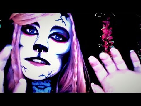 ASMR Demon eating your negative energy [role play] NOM NOM Mouth sounds