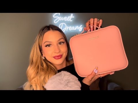 ASMR | Whats in my Makeup bag | beauty favorites 2023 💋