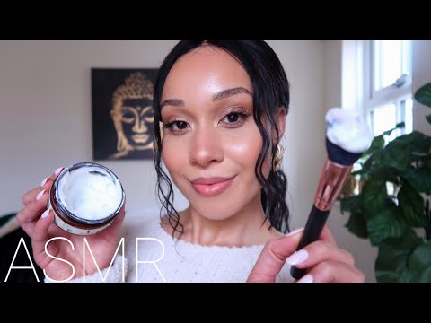 ASMR Doing Your Skincare Treatment🌿 Pampering You W/ Layered Sounds