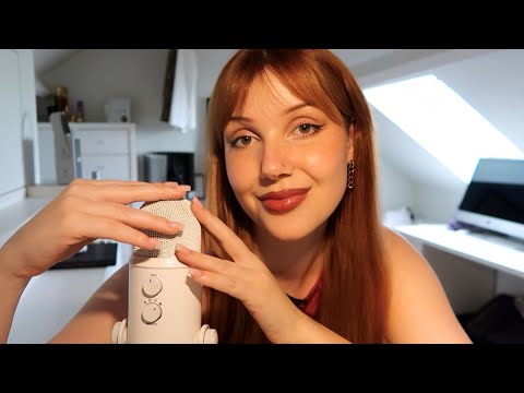 ASMR ❤️ *Tingly* Mic Scratching (w/ Nails, Dentist Tool & Derma Roller)