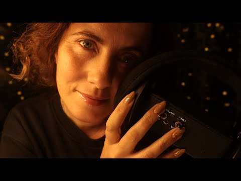 ASMR ❤️ 3 Dio Sounds ❤️ Scratching, Brushing, Blowing, Tapping