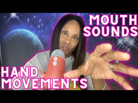 ASMR Fast and Aggressive, Hand Movements and Mouth Sounds