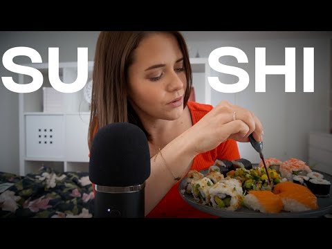 ASMR SUSHI MUKBANG wie in 2017 🍣❤️ *Eating Sounds* | Deutsch/German