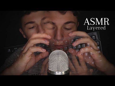 ASMR Layered Mouth & Keyboard (Sleep-Inducing)