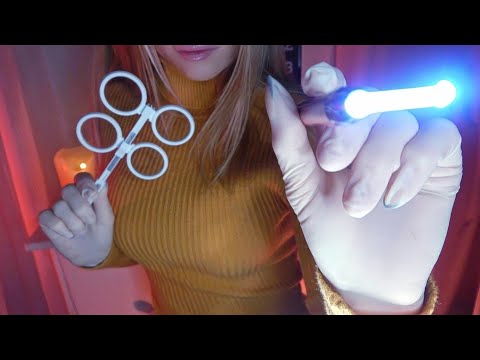 ASMR Eye Exam and Treatment - Doctor Roleplay, Unusual Eye Check Up, Unintentional Light Triggers