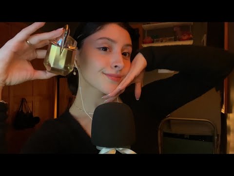 FAST GENTLE ASMR ❄️🫧 sound assortment, trigger words, inaudible whispers, mouth sounds etc :)