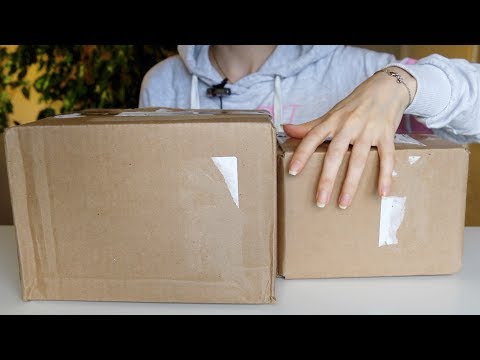 ASMR Whisper Unboxing & Haul | Tapping, Scratching, Crinkle Sounds