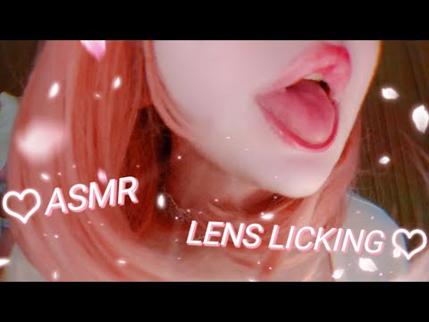 ASMR LENS LICKING | #asmr #lick