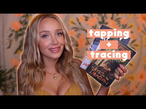 ASMR my fav books of 2019! tapping, tracing, whisper rambles