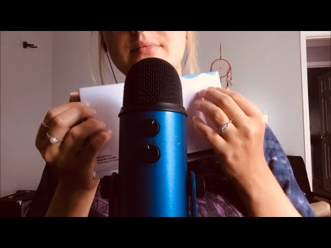 ASMR TAPPING ON RANDOM ITEMS | tapping, some scratching and crinkles, whispering