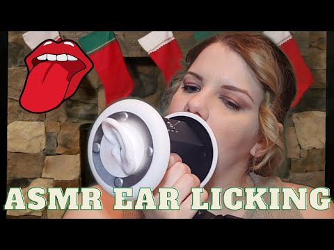 ASMR Ear licking 👅and nibbles 💋 for tingles